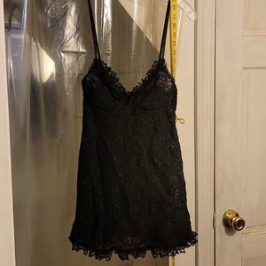 Victoria Secrets, Sz Sm, Black Lace, wire bra, Intimate wear. Adjustable straps